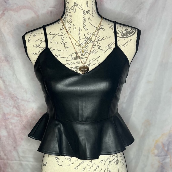 Extraordinary Faux Leather Tank Top Gallery